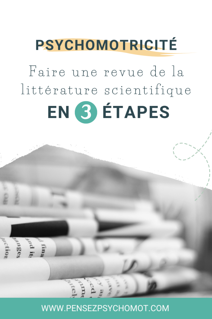 Comment trouver des articles scientifiques pour la psychomotricité et s’assurer de leur validité