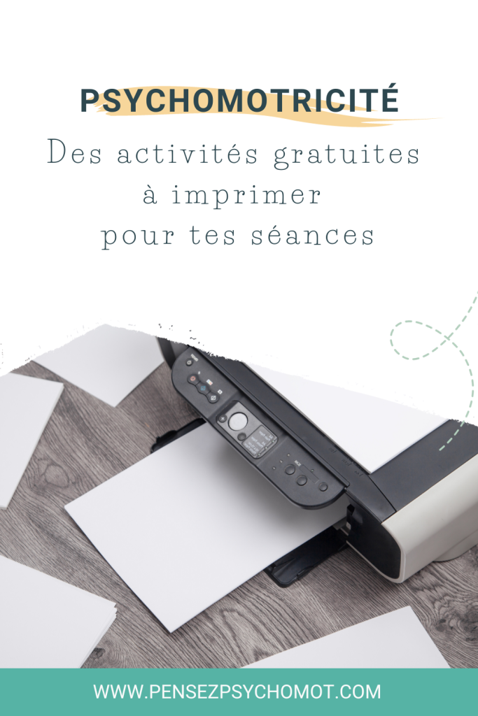 5 activités psychomotrices à imprimer pour tes rééducations